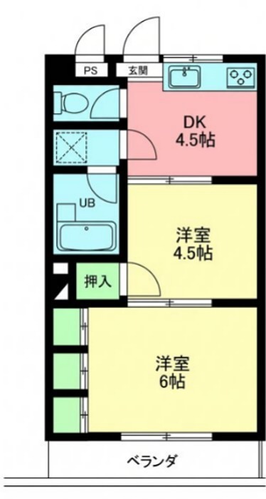 オレンジコート藤沢 間取り