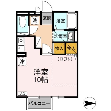 スペース北谷 間取り