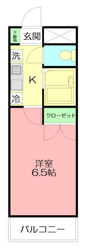ハイツ井上Ⅱ 間取り