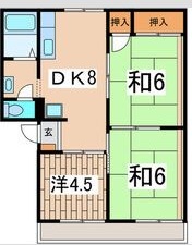 神奈川県大和市福田３丁目 間取り