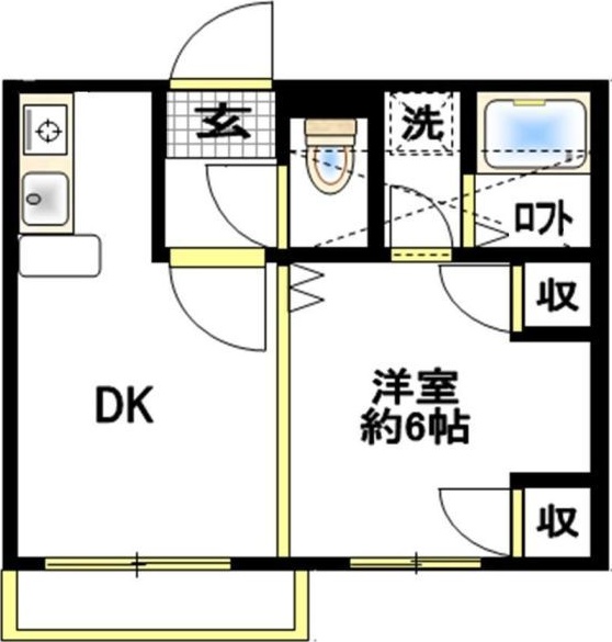 フジパレス湘南　五番館 間取り