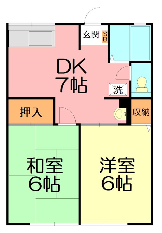 ベルヴィル大磯 間取り
