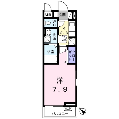 ヴェルジェクワトロ 間取り