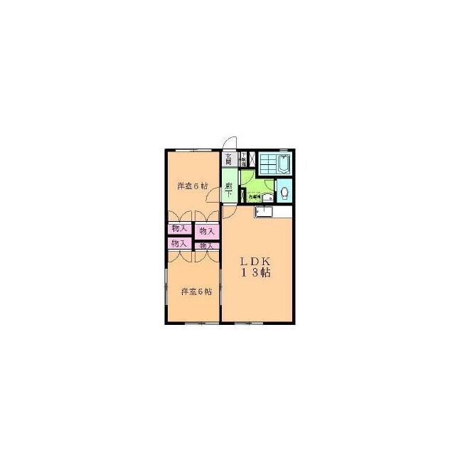 セレッソ中田 間取り