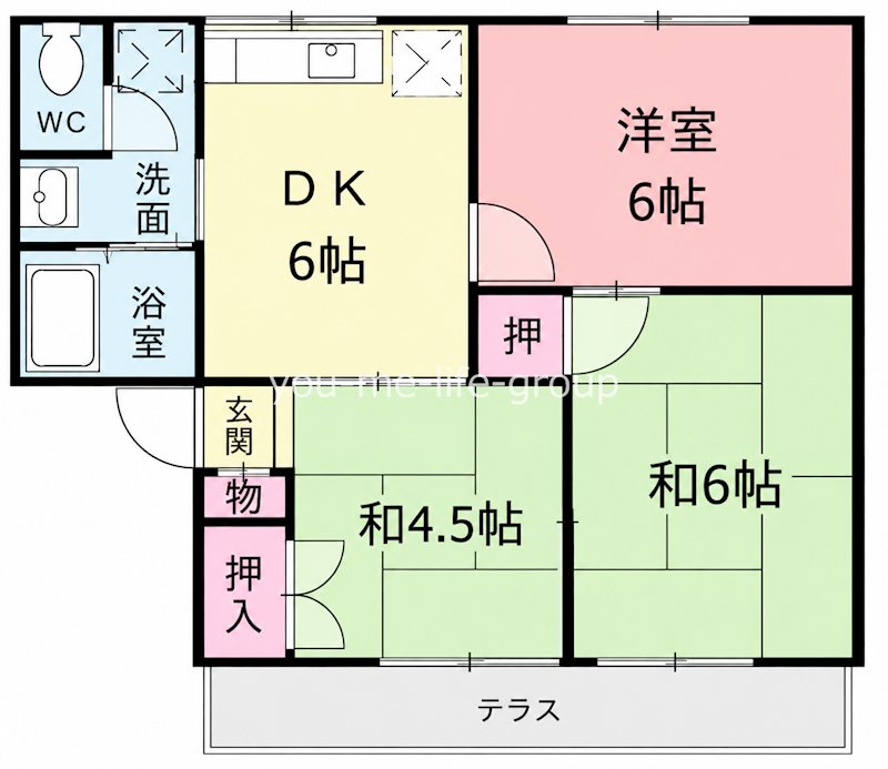 ライムハイツ 間取り