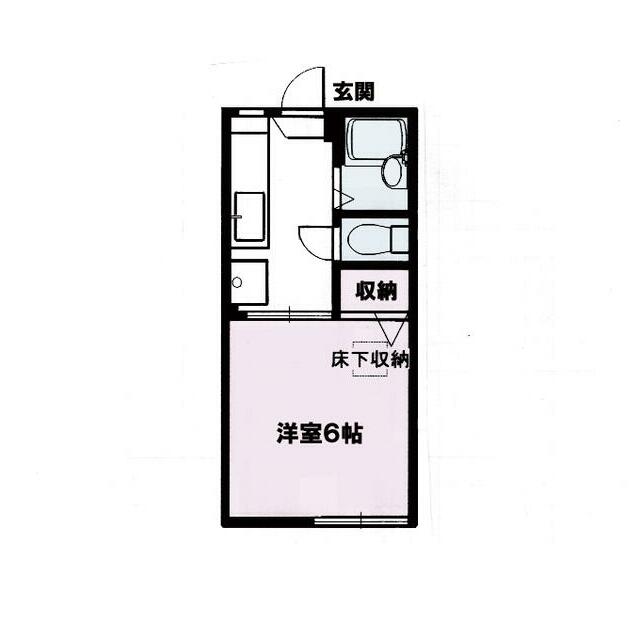 フラッツ愛甲 間取り