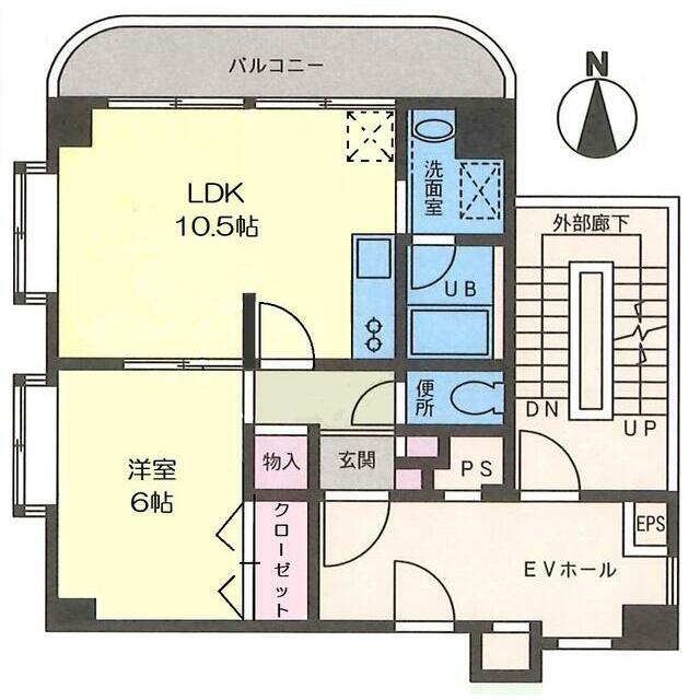神奈川県平塚市老松町 間取り