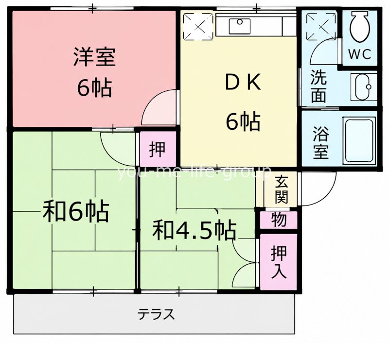 ライムハイツ 間取り