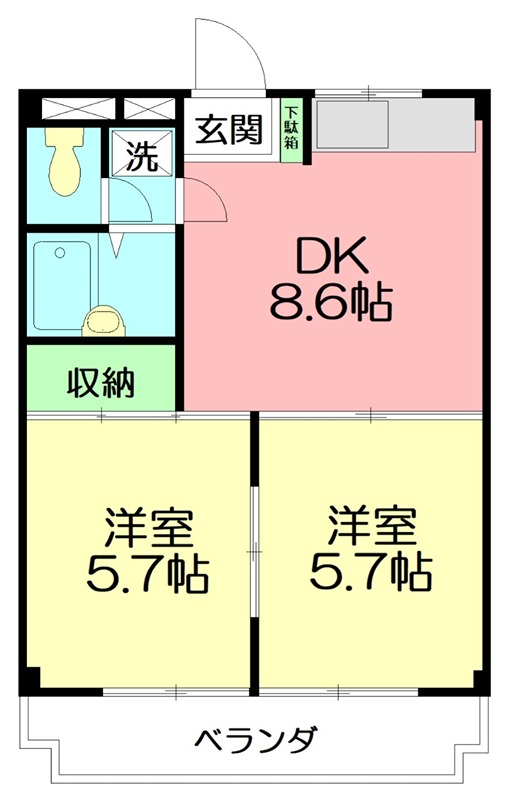 Amenity栄 間取り