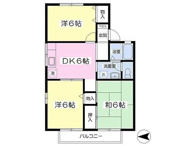 リヴェールⅠ 間取り
