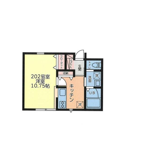 Ｃ・ＳＴＵＤＩＯ　２ 間取り
