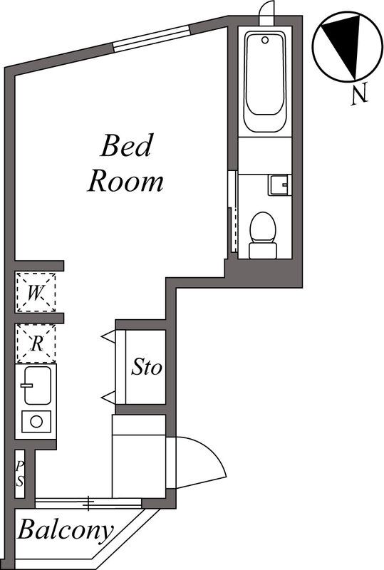 EAST RISE 由比ガ浜B 間取り