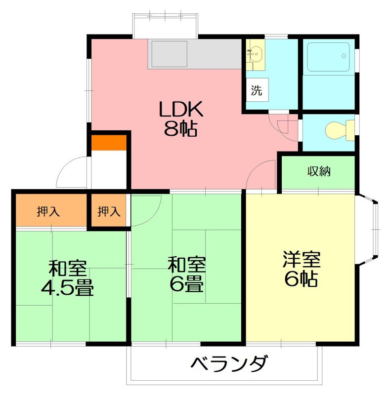 モアヒルズ　Ａ棟  間取り