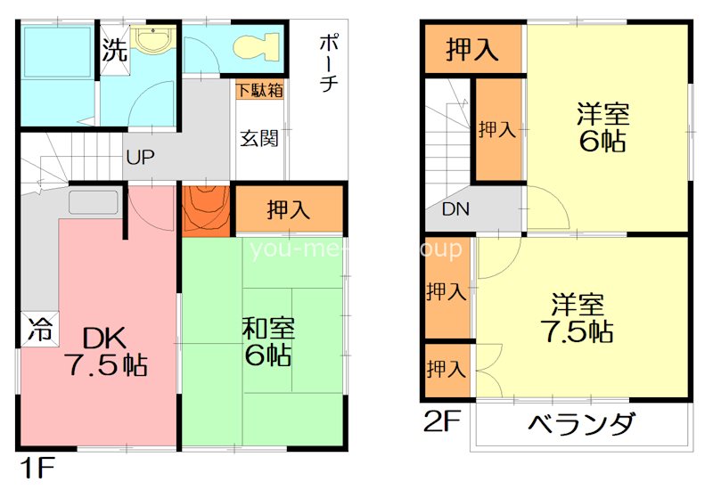 WESTコート    間取り
