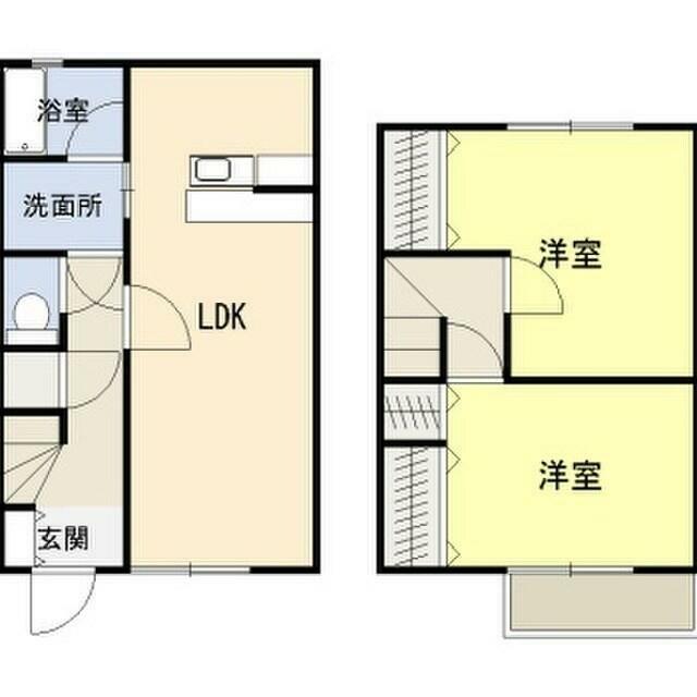 テラスサンデン 間取り