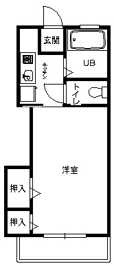 フリーフル善行坂  間取り