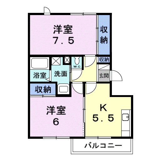 カターラ山口 間取り
