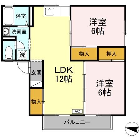 メゾンベール 間取り