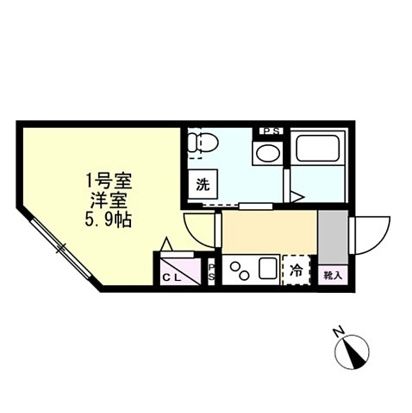 ベイルーム本厚木元町 間取り