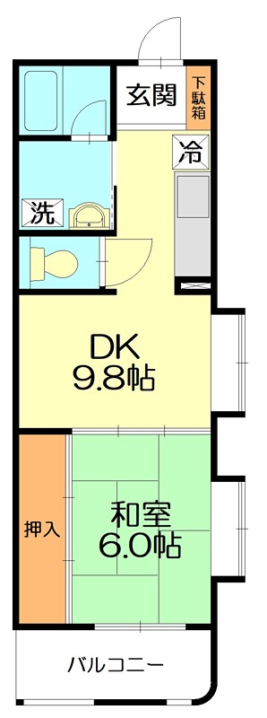 サニーコーポⅠ 間取り