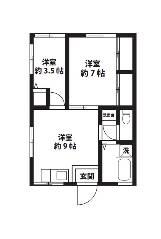 シャトル愛川 間取り