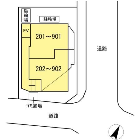 K.H.Mビル 駐車場