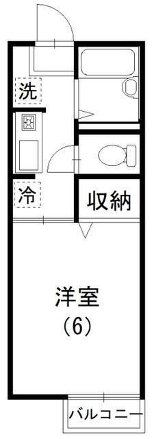 ヴィラ本厚木 間取り