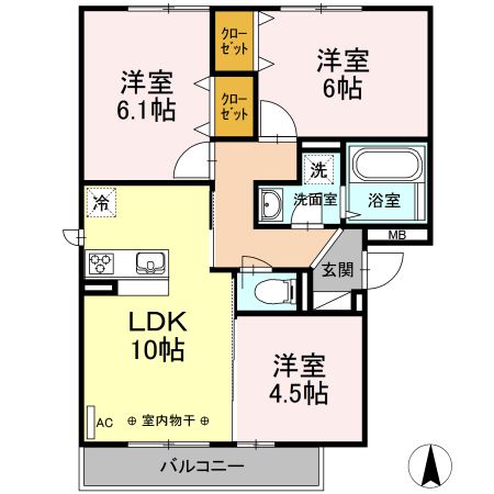 ファミール 間取り
