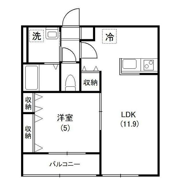 メゾンハーモニー 間取り