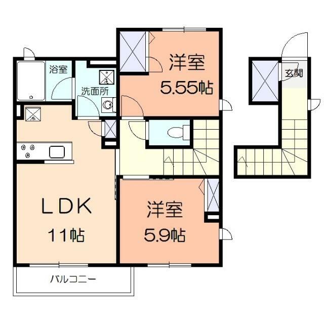 オレンジコート 間取り