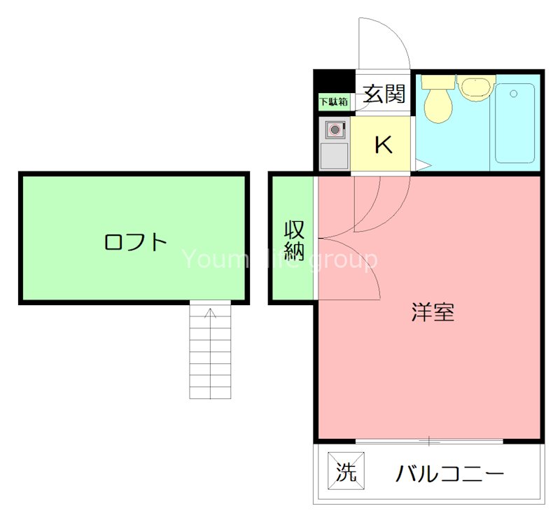 ヒルズ東海岸 間取り