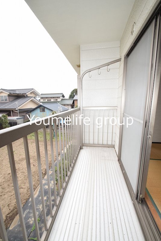 関屋ハイツ ベランダ