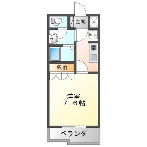 ハイツルミナス 間取り