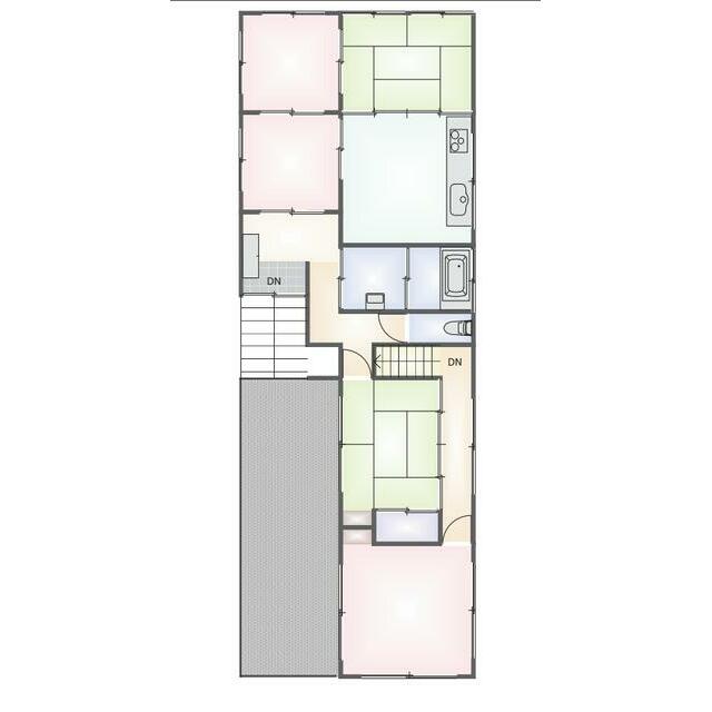 錦町　石井貸店舗マンション 間取り