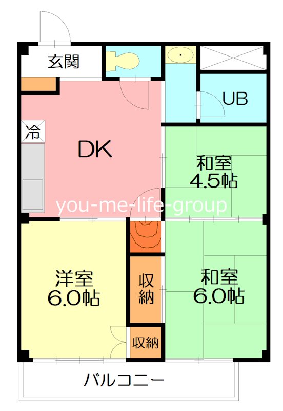 今井ハイツ 間取り
