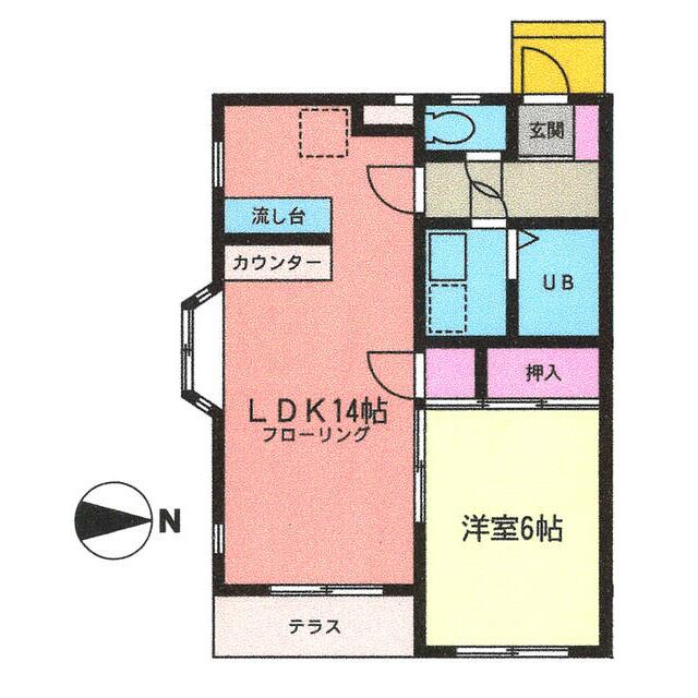 パラディーンⅠ 間取り