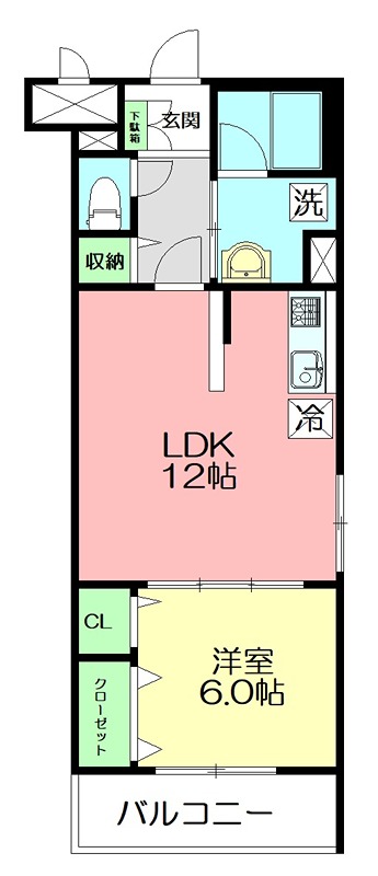 神奈川県横浜市戸塚区矢部町 間取り