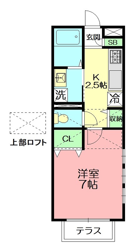 Ｌａ　Ｆａｉｔｈ　湘南台 間取り