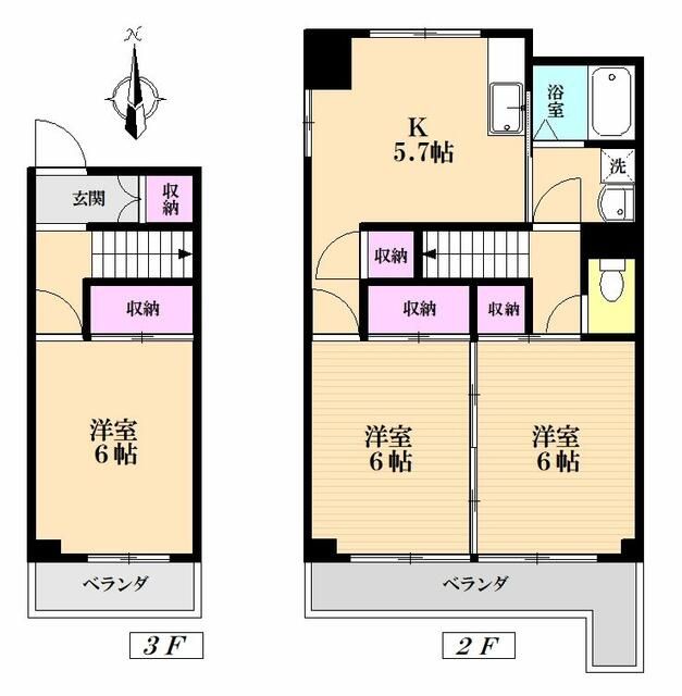 神栄マンション 間取り