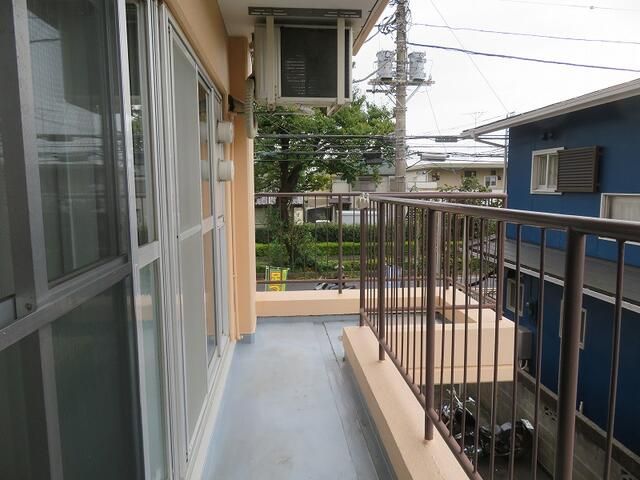 神栄マンション ベランダ