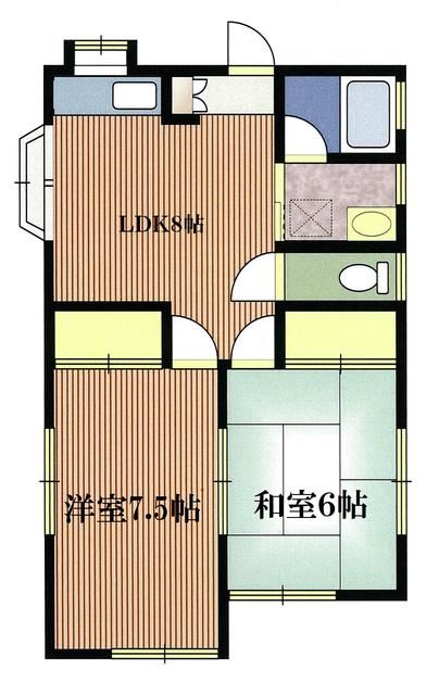 神奈川県横浜市栄区田谷町 間取り