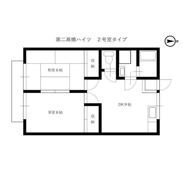 神奈川県平塚市東八幡４丁目 間取り