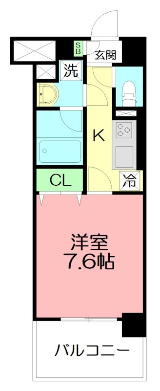 神奈川県横浜市戸塚区矢部町 間取り