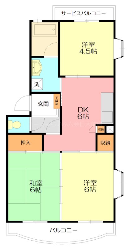 メープル湘南台  間取り