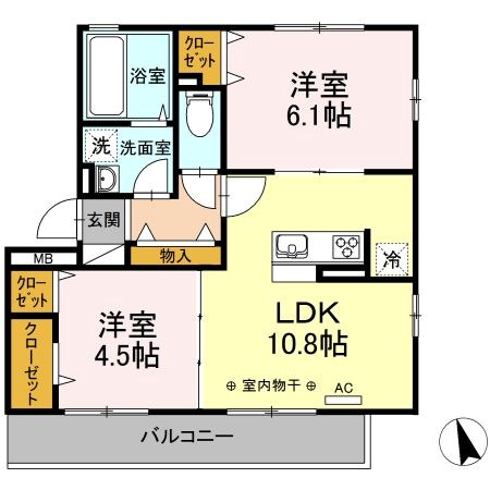 ジェルベーラ湘南 間取り