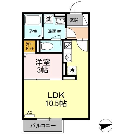 laid-back 間取り