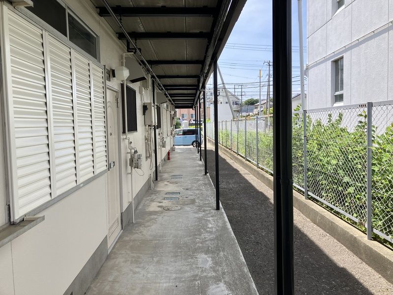 平成ハイツ ベランダ