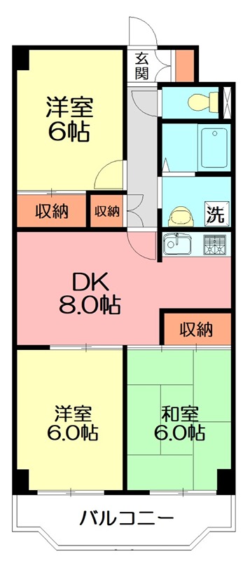 ダンデライアン鵠沼 間取り