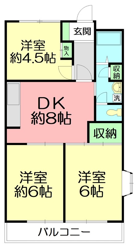 第２５明智ビル 間取り