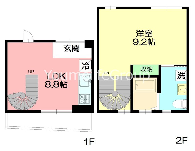 鵠ノ杜舎　椚 間取り